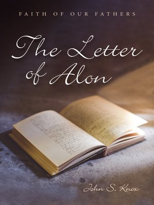 cover image of The Letter of Alon